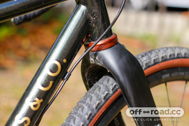 Soma carbon gravel clearance fork